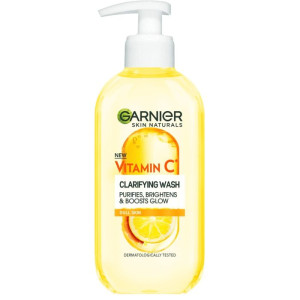 Garnier Skin Naturals Vitamin C Почистващ гел с витамин С за лице 200ml