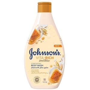 Johnson's Comfortyng body wash with yogurt, honey&oats Душ гел с йогурт, овес и мед, 400ml