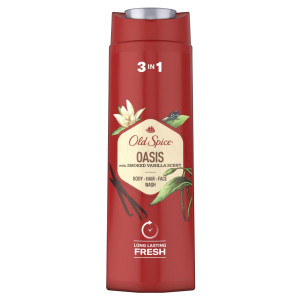 Old Spice Oasis Shower Gel Мъжки душ гел за тялото, лицето и косата , 400ml