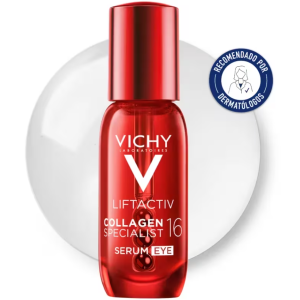 Vichy Liftactiv Collagen 16 Eye Serum Серум за околоочния контур действащ върху 16-те  признака на стареене,15ml