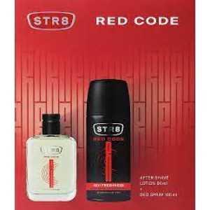 STR8 Red Code Козметичен комплект - Дезодорант, 150 ml + Афтършейв лосион, 50 ml