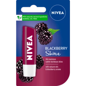 Nivea Blackberry Shine Балсам за устни с  аромат на къпина, 4.8g