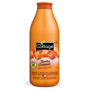 Cottage Sweet Caramel Овлажняващ душ гел  със Сладък Карамел ,750ml