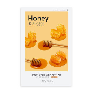 Missha Airy Fit Sheet Mask Honey    Шийт маска за лице с мед