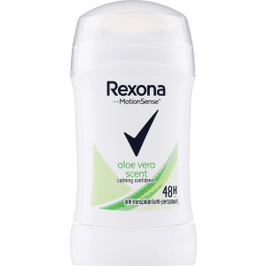 Rexona Aloe Vera Део стик против изпотяване за жени, 40ml