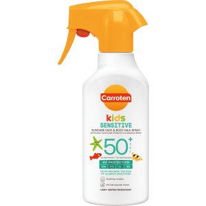 Carroten  Sensicare KIDS Каротен Слънцезащитно мляко спрей за деца SPF50+ x 270 мл