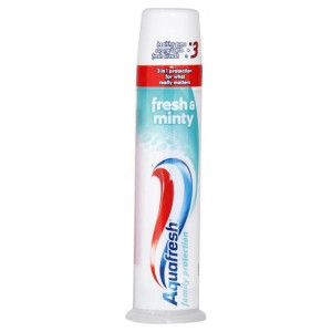 Aquafresh Fresh & Minty Аквафреш Паста за зъби с помпа