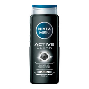 NIVEA MEN ACTIVE CLEAN Душ гел за коса и тяло