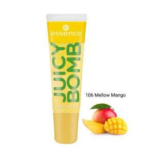 Lipgloss Juicy Bomb Shiny 106 Mellow Mango  Плодов  ултра - блестящ гланц за устни с аромат на Манго, 10ml