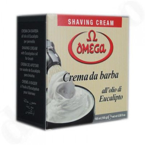 Omega Crema da barba  - Крем за Бръснене с Евкалиптово Олио, 100ml