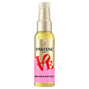 Pantene Pro-V Repair & Protect Love Oil Възстановяващо и подхранващо олио за коса, намалява накъсването, 100ml