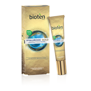 Bioten Hyaluronic Gold  Биотен Уплътняващ околоочен крем против бръчки