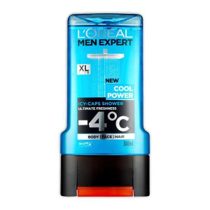 L`OREAL Men Expert Cool Power  Лореал мъжки душ гел охлаждащ , 300ml