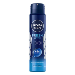 Nivea Men Deo Fresh Active XXL Дезодорант за мъже, 250 ml