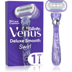 Gillette Venus Deluxe Smooth Swirl Система за бръснене с 1 ножче, 1 бр