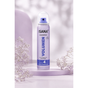 ISANA Haarspray Volumen Extra 4 Лак за коса за обем и блясък  / размер за път / , 75ml