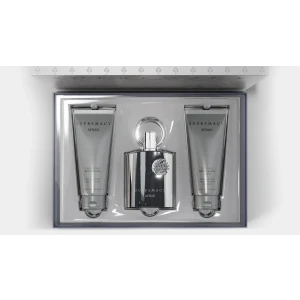 Afnan Supremacy Silver Set ( 100 ml EDP + 100 ml SG + 100 ml ASB )   Мъжки подаръчен комплект