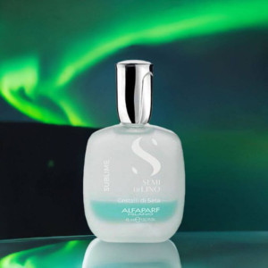 Alfaparf Milano Semi Di Lino Sublime Cristalli Di Seta Двуфазни кристали за блясък, мекота,  сила и жизненост, 45ml