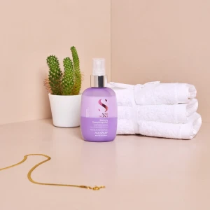 Alfaparf Semi di Lino Smooth Biphasic Smoothing Mist Двуфазен изглаждащ спрей, улеснява разресването, 125 ml