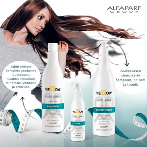 Alfaparf Yellow  Easy Long Shampoo   Шампоан за бърз растеж на косата -500 ml