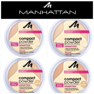 Manhattan Compact Powder  Face Манхатън Антибактериална пудра за лице