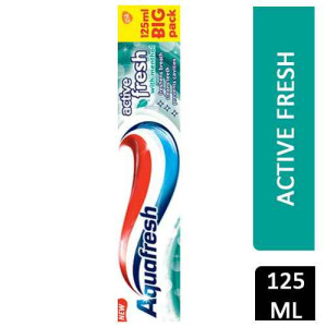 Aquafresh Active Fresh Menthol Аквафреш Актив Фреш Ментол Паста за зъби, 125ml