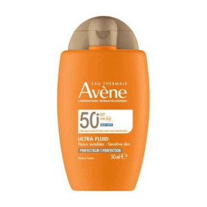 Avene Eau Thermale Perfector Слънцезащитен тониран ултра флуид за лице SPF50+, 50ml