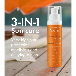 Avene Solaire Anti-Age Teinte Слънцезащитен антистареещ тониращ крем за лице SPF50+ , 50ml