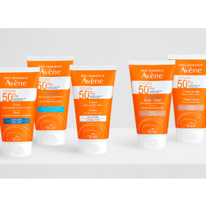 Avene Solaire Anti-Age Teinte Слънцезащитен антистареещ тониращ крем за лице SPF50+ , 50ml