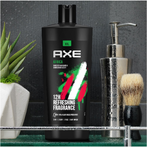 Axe XXL Africa refreshing shower gel maxi 3in1 Освежаващ Душ - Гел за коса, лице и тяло, 700ml