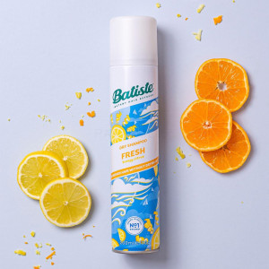 Batiste Dry Shampoo  Fresh  breezy citrus Сух шампоан за коса със свеж аромат , 200ml