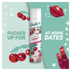 Batiste Dry Shampoo Fruity and Cherry Сух шампоан с плодов аромат на череша , 200ml