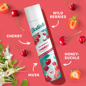 Batiste Dry Shampoo Fruity and Cherry Сух шампоан с плодов аромат на череша , 200ml