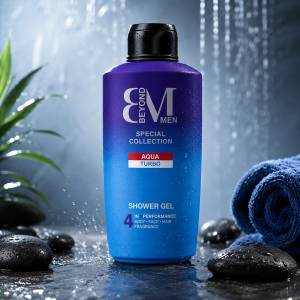 BEYOND MEN Special Collection Aqua Turbo 4 in 1  Многофункционален душ гел 4 в 1  за мъже, 500ml