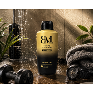 BEYOND MEN Special Collection Gold Rush 4 in 1 Многофункционален душ гел 4 в 1  за мъже, 500ml