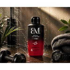 BEYOND MEN Special Collection Motion – Be Red 4 in 1   Многофункционален душ гел 4 в 1  за мъже, 500ml