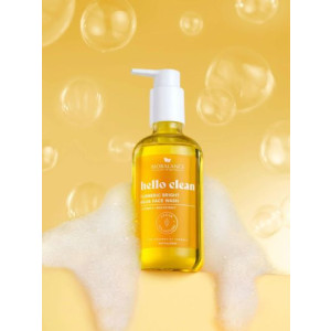 Biobalance Hello Clean  Turmeric Bright Измиващ гел за лице с Куркума - 250 ml
