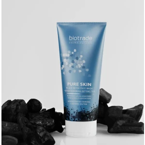 Biotrade  Pure Skin  Face Wash gel  Биотрейд черен детокс измиващ гел за лице , 200мл