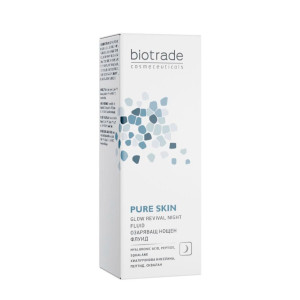 Biotrade  Pure  Skin Night  Fluid  Биотрейд Озаряващ  Нощен  Флуид, 50ml