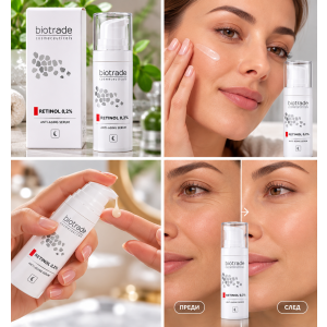 Biotrade Retinol 0.2%  Серум против бръчки с Ретинол , 30 ml