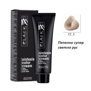 Black Professional Line Sintesis Color Cream Перманентна професионална боя за коса 100 ml боя + 250 ml оксидант  * Ultra Lighteners