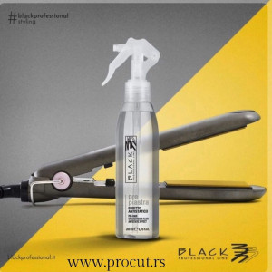 Black Professional Pre Piastra Флуид за предварително изправяне с антистатичен ефект, 200ml