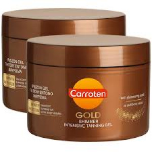 CARROTEN GOLD GEL Каротен Гел за потъмняване с блестящи перли 150ml