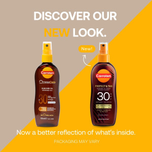 Carroten Protect & Tan  Suncare oil Spray Каротен Слънцезащитно олио за тяло SPF30 , 150ml