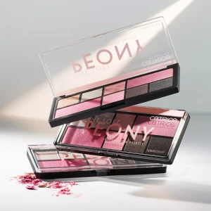 Catrice The  Soft Peony eyeshadow palette   Палитра сенки за очи с 8 цвята - 9 g