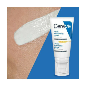 CeraVe AM Facial Moisturising Lotion SPF50 ежедневен, лек овлажняващ крем за лице с SPF 50 , 52ml