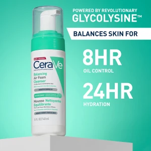 CeraVe Cleansers Balancing Air Foam Cleanser Почистваща пяна за нормална към смесена кожа, 148ml