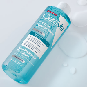 CeraVe Purifying Micellar Water  Почистваща мицеларна вода за лице за нормална до мазна кожа ,400ml