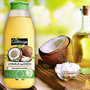 Cottage Coconut Oil Екстра подхранващо масло за душ с КОКОСОВ ОРЕХ, 560ml