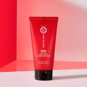 Doori Skin Tea Time 100 Cleansing Foam  Успокояваща почистваща пяна за лице Шизандра, 150ml